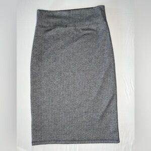 Popular Basics Women’s Black‎ Herringbone Skirt